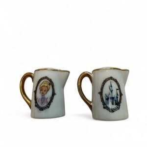 1960’s 1970’s vintage Disneyland salt and pepper shakers Disneyland castle